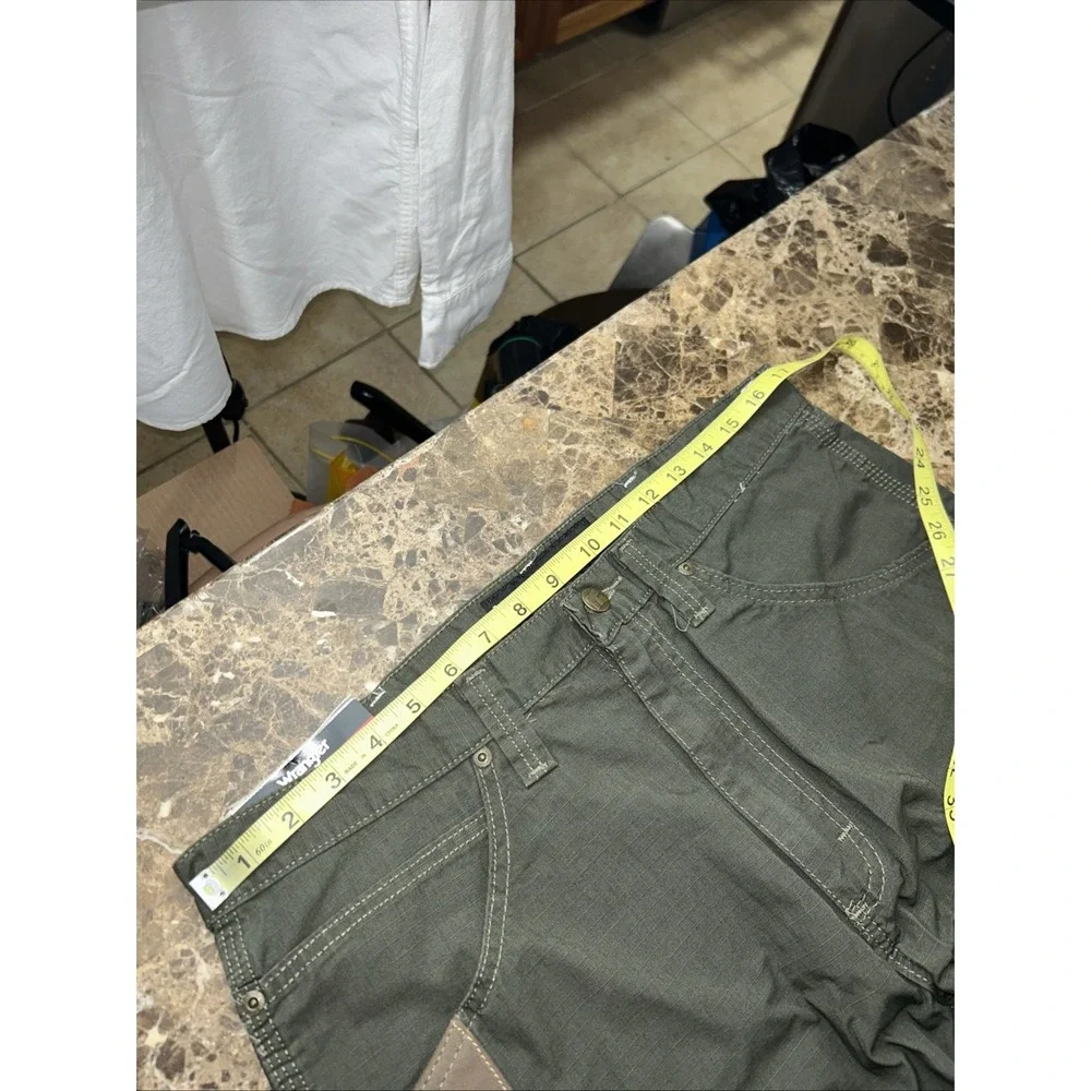 Wrangler Riggs Technician Pants 34x34 Mens Relaxed Fit Dark Green NWT